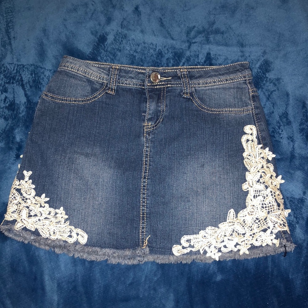 Kids denim skirt